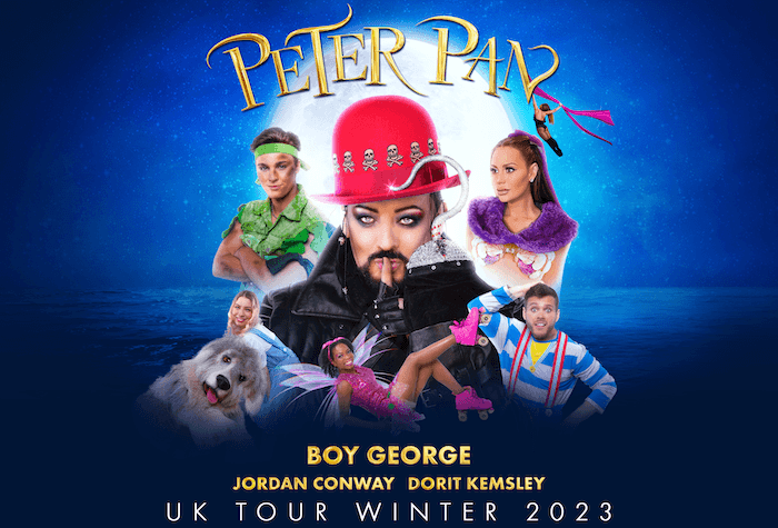 Peter Pan Poster Image with Boy George as Captain Hook
